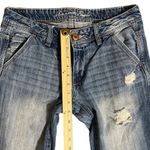 American Eagle  Womens Boy Fit Jeans Size 4 Live Your Life Distressed Jeans Photo 12