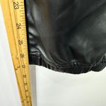 Nine West XXL Black Faux Leather Jogger Pants Streetwear Biker Grunge Edgy NWT Photo 4