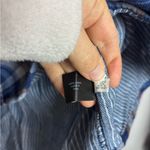 Lane Bryant  Navy Blue Red Plaid Double Layer Thick Button-Up Shirt Photo 6