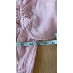 ASTR The Label Amber Puff Sleeve Smocked Corset Blouse Dusty Rose Small 1759 Photo 7