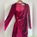 Alieva Narin DRAPED MIDI DRESS (MAROON) XL Photo 13