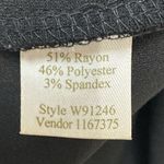 Caslon  Size 1X Women's Sleeveless Top Black Blouse Tank Office Formal Photo 3