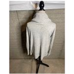 Lou & grey Speckled Cowl Neck Sweater Light Gray Womens Size M Photo 2