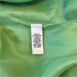 Banana Republic  Vibrant Green Vtg Silk Skirt Photo 5