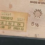 Stuart Weitzman Calypso Black Leather Braided Square Toe Thong Sandals Size 6.5 Photo 11