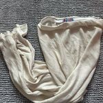 Urban Outfitters  Cream Silk Maxi Skirt Photo 0