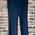 Classiques Entier  Black Flat Front Dress Pants Women's Size 2 Trousers Photo 0