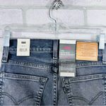Levi's NWT High Rise Slim Straight Jeans - Washed Black Size 25x32 Photo 6