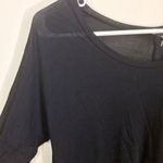 NEW * BCBG Max Azria women's XS cuffed short-sleeve modal dressy blouse * NWOT Photo 4