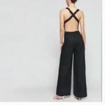Reformation  Autumn Black Linen Jumpsuit 2 Photo 2