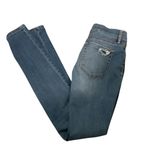 PacSun Medium Indigo Blue Perfect Fit Ripped Jeggings Skinny Jeans Size 25 Photo 6