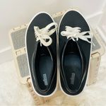 Melissa  Street Melflex Platform Sneakers, Black/White, size 10 Photo 5