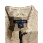 Valerie Stevens Valerie Steven’s Suede Jacket Beige Size M Vintage Photo 2