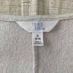 Time And Tru  women S scoopneck batwing loose fit longsleeve sweater white  Photo 7