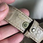 Brahmin  Crocodile-Embossed Melbourne Asher Beige Handbag Photo 7