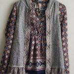 Moon Collection Moon brand boho flowy patterned blouse Photo 5