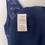 Free People  Navy Beaded Secret Garden Shift Dress Photo 4