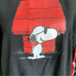 PEANUTS women's size large New York sweatshirt size large, snoopy Black Photo 3