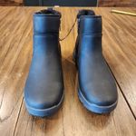 Eddie Bauer  Warm Lined Cushioned Siren Winter Boot Black Rubber Sz 9 New Photo 7