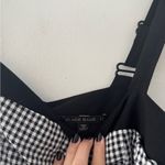 Black Halo  Sybil Bow Back Gingham Dress 12 Photo 4