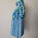 Lilly Pulitzer Blue Grotto Sirens & Spirit Skipper UPF 50 Pullover Size Small Photo 2