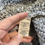 Free People  Womens Pullover Sweater Gray Black Marled Scoop Neck Small Photo 4