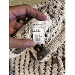 Nicole Miller Knit Beige Sleeveless Hoodie Artelier  XL Photo 4