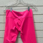 Lululemon Hot Pink Cropped Leggings size 8 Photo 7