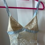 Edikted  White Blue Lace Top Photo 0