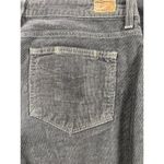Paige Laurel Canyon Charcoal Gray Low Rise Flare Corduroy Jeans Pants Size 30 Photo 8