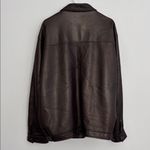 Vintage Polo by Ralph Lauren Chocolate Brown 100% Leather Jacket Size XL Photo 2