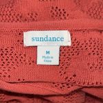 Sundance Burnt Orange Knit Dress Overlay Size Medium Photo 4