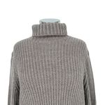 Bershka  Chunky Turtleneck Sweater Gray Size Medium Photo 2