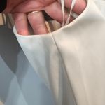 Melrose and Market Melrose sz 8 cream black sleeveless cocktail dress Photo 4