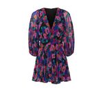 La Maison Talulah Sweet Talk Floral Print Pleated V Photo 4