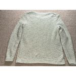 Talbots  Women’s L Cable Knit Sweater Cotton Speckled Crew Neck 100% cotton Photo 6