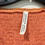 American Eagle  Maxi Dress Size XXL Cotton Peach Cut Out V Neck Boho Summer Photo 3