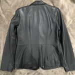 Caslon  genuine leather jacket Black size S Photo 9