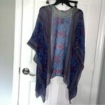 Dress Barn  gossamer vibrant floral kimono cover up Photo 5