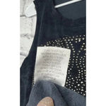 Dolled Up  by FANG Womens Sleeveless Studded Skull Tank (M) NAVY Photo 5