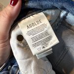 AGOLDE  Riley high rise straight crop Los Angeles Classic Blue Jeans Photo 6