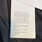 Lululemon Wundermost Ultra-Soft Square Neck Sleeveless Bodysuit Black XL NWT Photo 11