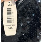 Victoria's Secret Babydoll Top Women's 36D Underwire Sequin Chiffon NWT Gift Photo 5