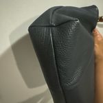 Dooney & Bourke ‎ Navy Blue Pebbled Leather Hobo Shoulder Handbag Photo 7