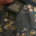 Wild Fable Women’s  teal floral tunic /dress Photo 2