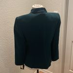 Albert Nippon Green Blazer Jacket Vintage Wool w/ Silver Lion Buttons NWT Sz 10 Photo 4