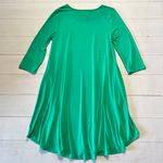 Zenana Premium - Women’s green long sleeve dress. - Size Medium Photo 6