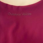 Outdoor Voices  Burgundy Workout Top Photo 5