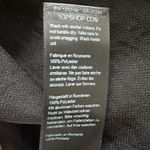 Topshop  Black Mini Dress with Tortoise Ring size 6 NWT Photo 6