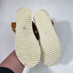 Universal Threads Universal Thread Knit Strap Platform Foam Strappy Sandals 7 Beach Travel Yellow Photo 2